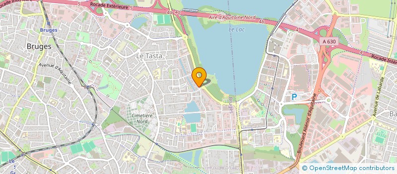 localisation de l'entreprise MONSIEUR CLEMENT DARZACQ  BRUGES