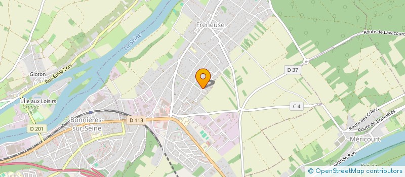 localisation de l'entreprise MONSIEUR CLEMENT DASYLVA  FRENEUSE