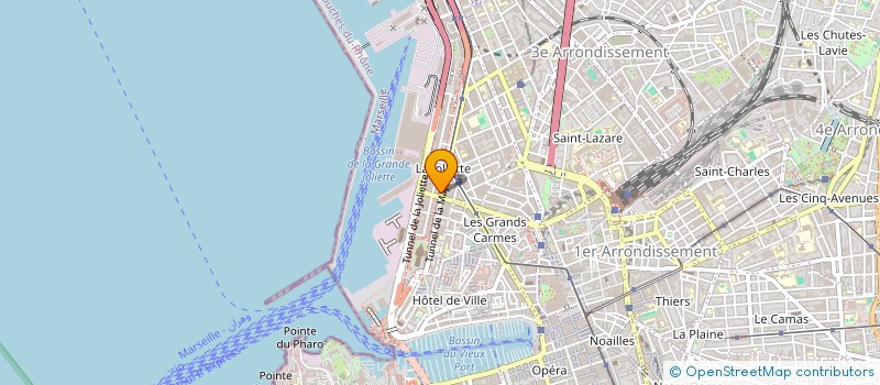localisation de l'entreprise MONSIEUR CLEMENT DAUMAS à MARSEILLE