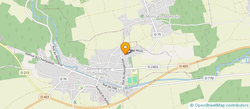 localisation de l'entreprise MONSIEUR CLEMENT DAURIAC GRILLAT  DONNEMARIE-DONTILLY