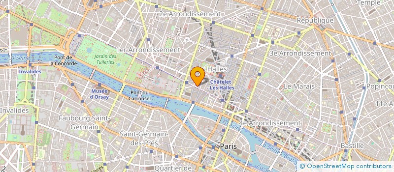 localisation de l'entreprise MONSIEUR CLEMENT DAVI  PARIS