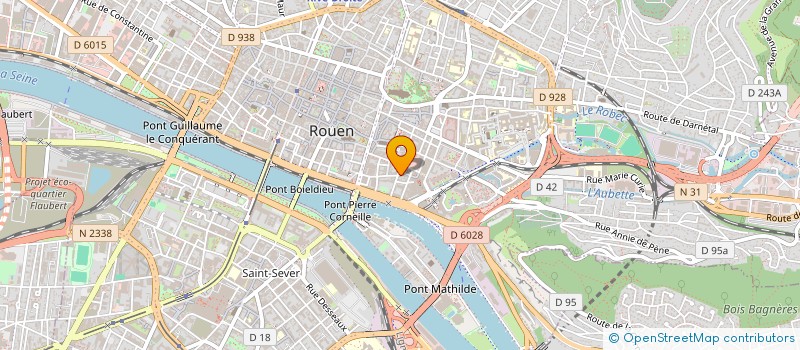 localisation de l'entreprise MONSIEUR CLEMENT DAVID à ROUEN