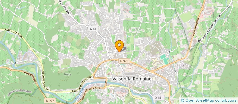localisation de l'entreprise MONSIEUR CLEMENT DAVID à VAISON-LA-ROMAINE