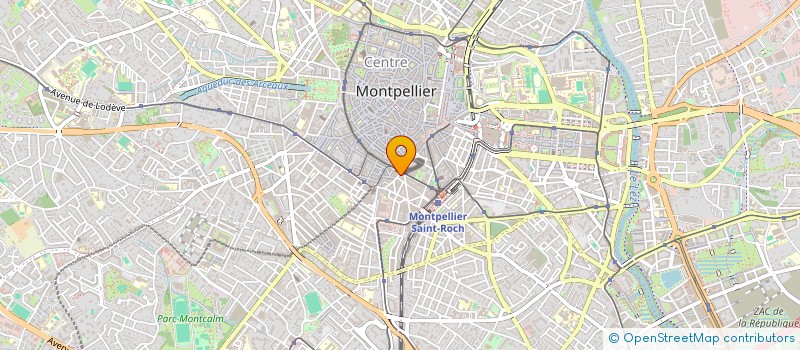 localisation de l'entreprise MONSIEUR CLEMENT DAVRON à MONTPELLIER