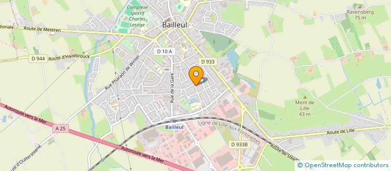 localisation de l'entreprise MONSIEUR CLEMENT DE BRAY à BAILLEUL