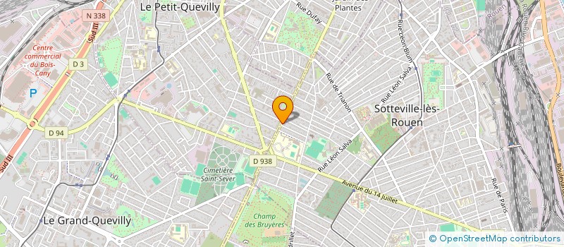 localisation de l'entreprise MONSIEUR CLEMENT DE VECCHI  SOTTEVILLE-LES-ROUEN