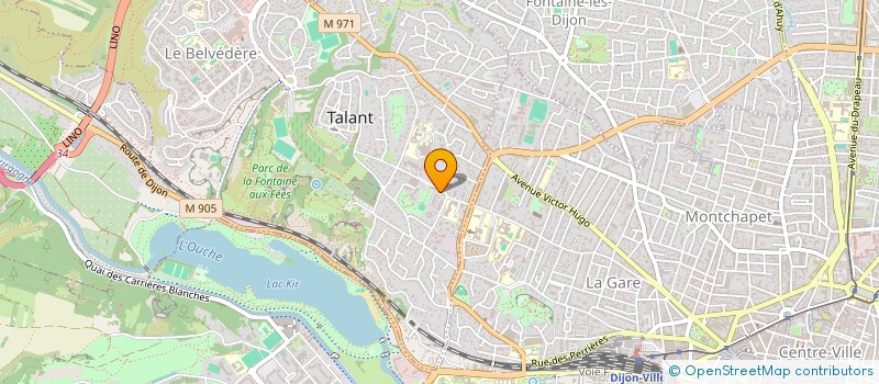 localisation de l'entreprise MONSIEUR CLEMENT DEBIERE  TALANT