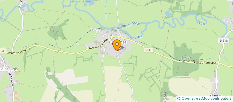 localisation de l'entreprise MONSIEUR CLEMENT DEBOUZY  AUTREPPES