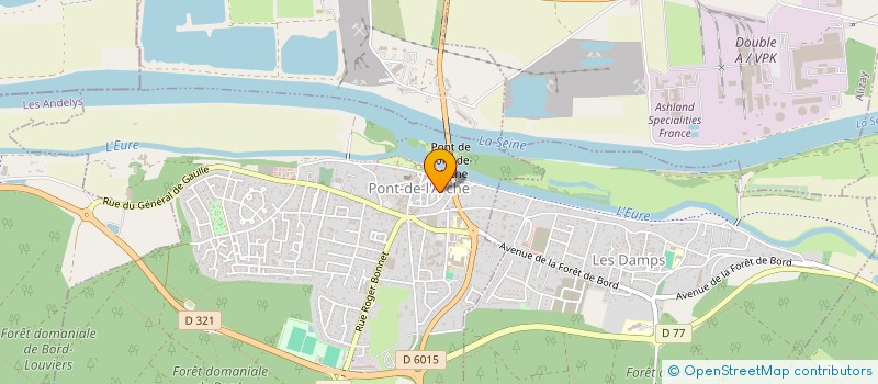 localisation de l'entreprise MONSIEUR CLEMENT DEBRAY  PONT-DE-L'ARCHE