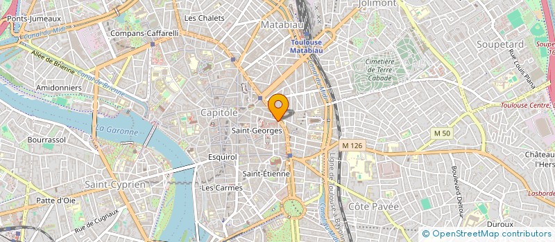 localisation de l'entreprise MONSIEUR CLEMENT DEBRET à TOULOUSE