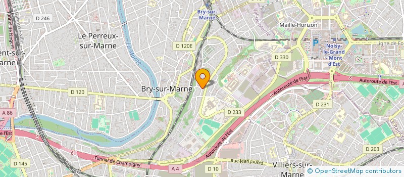 localisation de l'entreprise MONSIEUR CLEMENT DECARD  LE PERREUX-SUR-MARNE