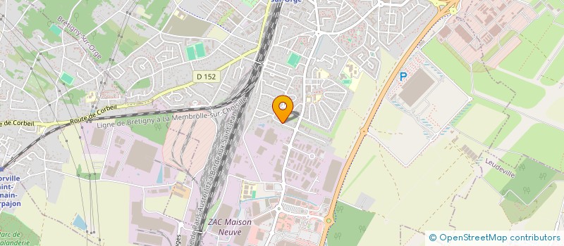 localisation de l'entreprise MONSIEUR CLEMENT DECAUX à BRETIGNY-SUR-ORGE