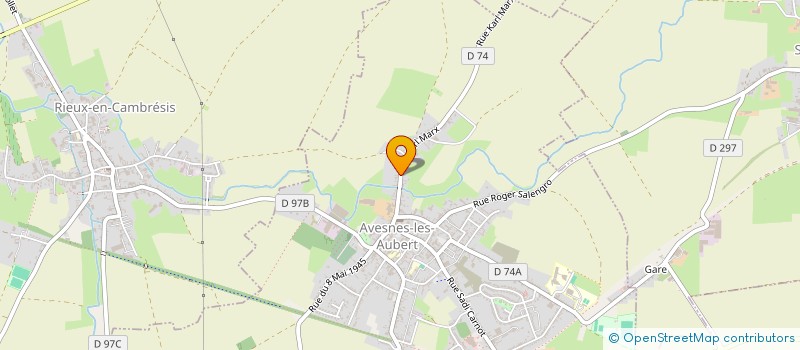 localisation de l'entreprise MONSIEUR CLEMENT DECOBECQ  AVESNES-LES-AUBERT