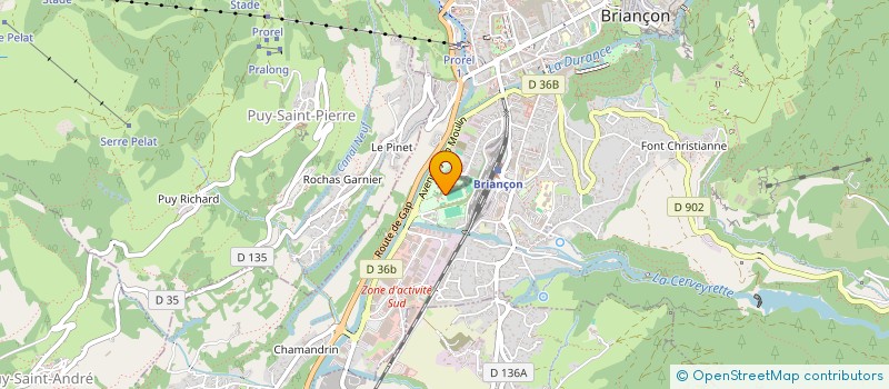 localisation de l'entreprise MONSIEUR CLEMENT DEHECQ  BRIANCON