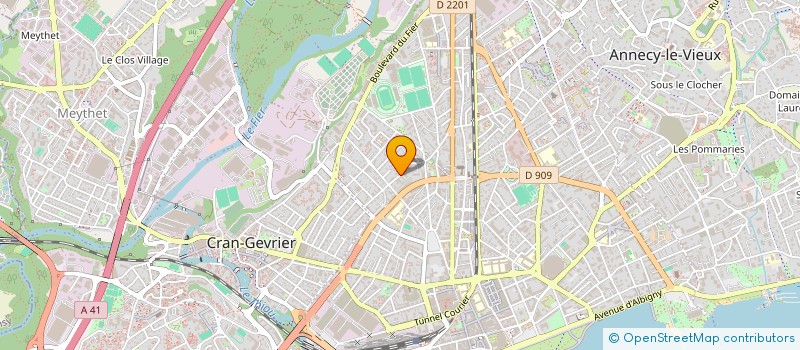 localisation de l'entreprise MONSIEUR CLEMENT DEL OLMO DIEZ  ANNECY