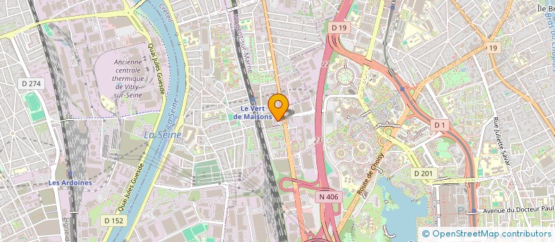 localisation de l'entreprise MONSIEUR CLEMENT DELAPLANE  MAISONS-ALFORT