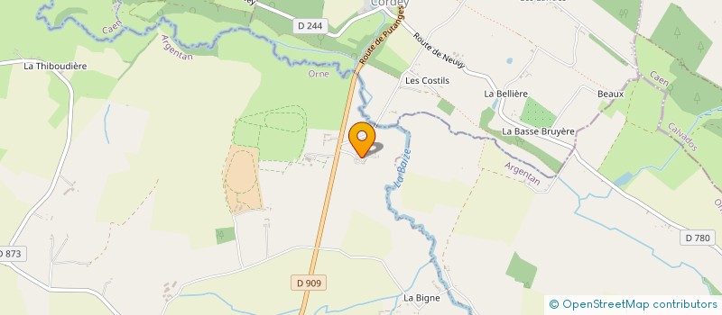 localisation de l'entreprise MONSIEUR CLEMENT DELAUNAY à BAZOCHES-AU-HOULME