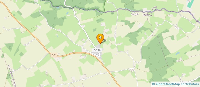 localisation de l'entreprise MONSIEUR CLEMENT DELAUNAY  LA CHAPELLE-DU-BOIS