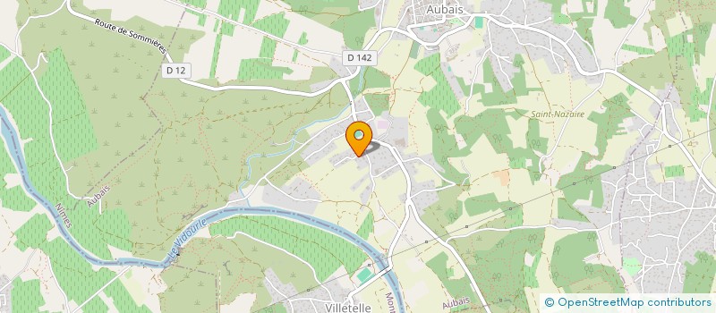 localisation de l'entreprise MONSIEUR CLEMENT DELPRAT à AUBAIS