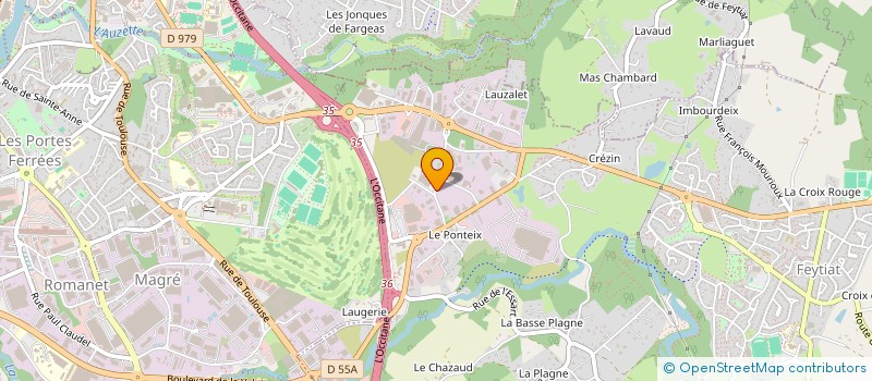 localisation de l'entreprise MONSIEUR CLEMENT DELTORRE  AUBUSSON