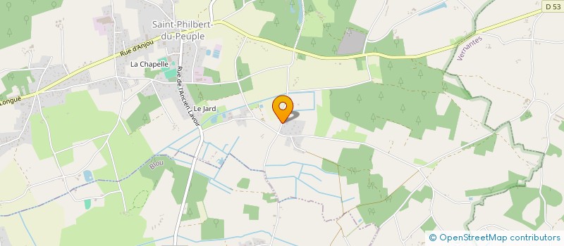 localisation de l'entreprise MONSIEUR CLEMENT DENHAM  SAINT-PHILBERT-DU-PEUPLE