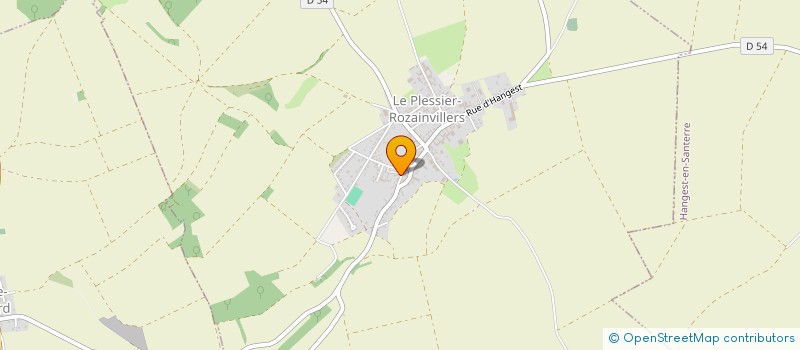 localisation de l'entreprise MONSIEUR CLEMENT DEPAS  LE PLESSIER-ROZAINVILLERS