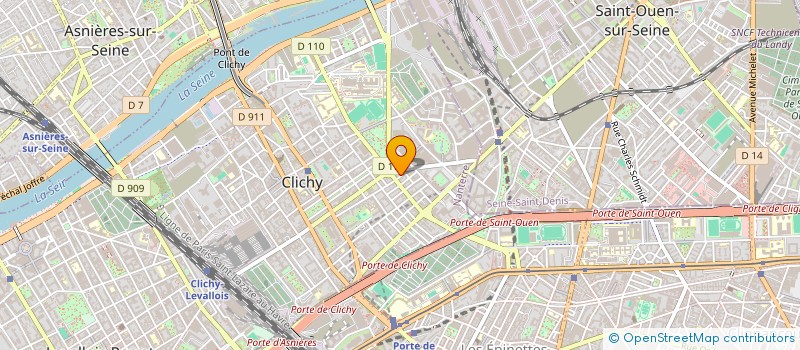 localisation de l'entreprise MONSIEUR CLEMENT DEPOND à CLICHY