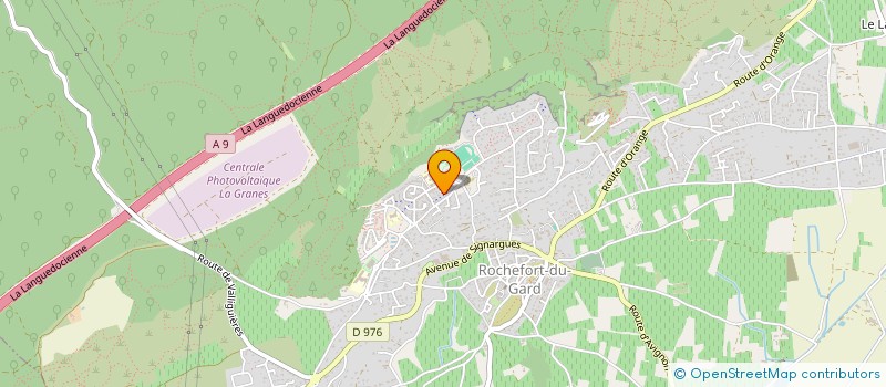 localisation de l'entreprise MONSIEUR CLEMENT DEROUSSEAU  ROCHEFORT-DU-GARD