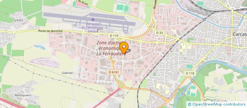 localisation de l'entreprise MONSIEUR CLEMENT DERTU à CARCASSONNE