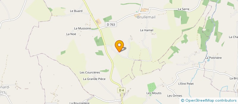 localisation de l'entreprise MONSIEUR CLEMENT DESMARES à BRULLEMAIL