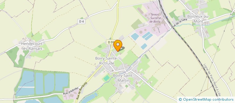 localisation de l'entreprise MONSIEUR CLEMENT DESPINOY  BOIRY-SAINTE-RICTRUDE