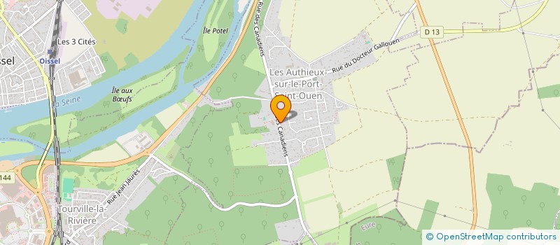 localisation de l'entreprise MONSIEUR CLEMENT DESRUES  LES AUTHIEUX-SUR-LE-PORT-SAINT-OUEN