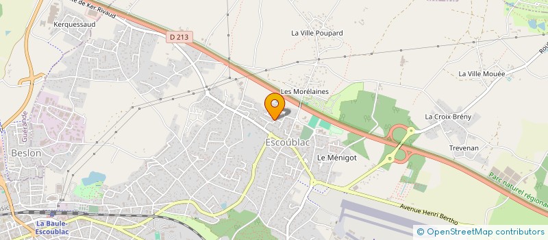 localisation de l'entreprise MONSIEUR CLEMENT DESTOMBES à LA BAULE-ESCOUBLAC