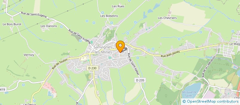 localisation de l'entreprise MONSIEUR CLEMENT DETRAVE  SANVIGNES-LES-MINES