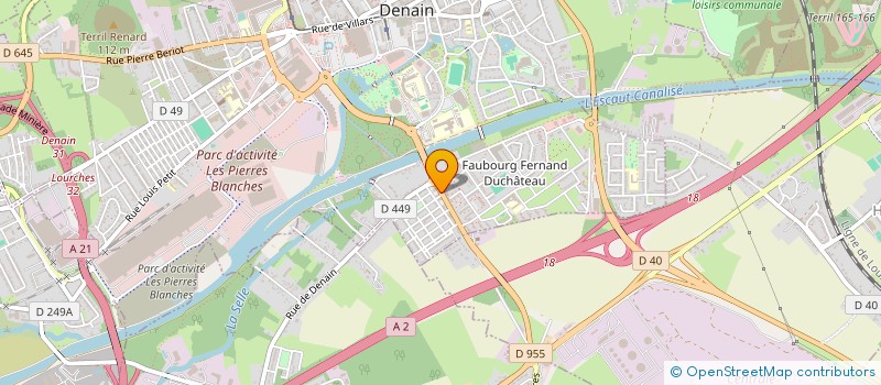 localisation de l'entreprise MONSIEUR CLEMENT DEUDON à DENAIN