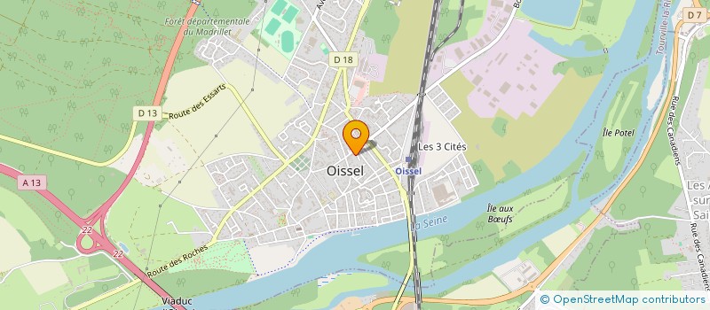 localisation de l'entreprise MONSIEUR CLEMENT DEWET à OISSEL
