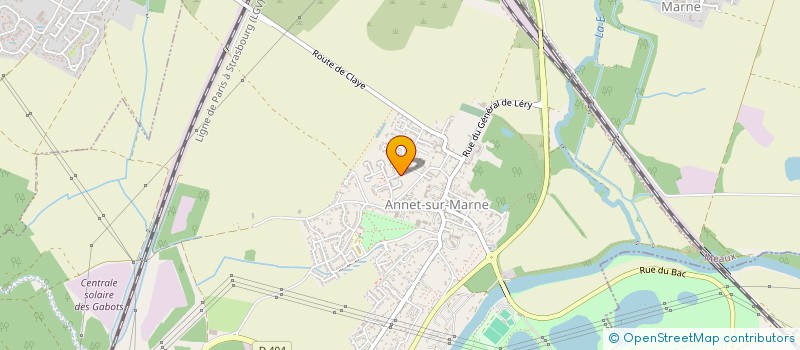 localisation de l'entreprise MONSIEUR CLEMENT DIDIER  ANNET-SUR-MARNE