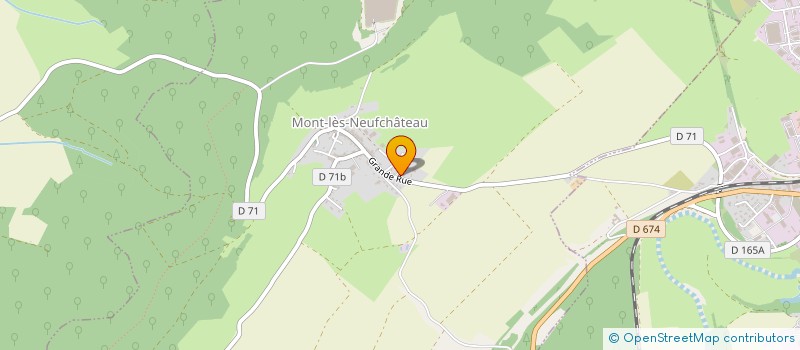 localisation de l'entreprise MONSIEUR CLEMENT DIDIER  MONT-LES-NEUFCHATEAU