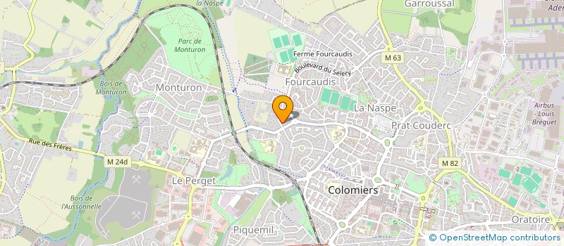 localisation de l'entreprise MONSIEUR CLEMENT DIMANI à COLOMIERS