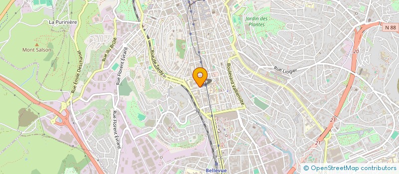 localisation de l'entreprise MONSIEUR CLEMENT DIOT  SAINT-ETIENNE