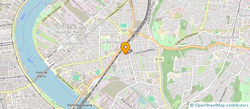 localisation de l'entreprise MONSIEUR CLEMENT DODU  CENON