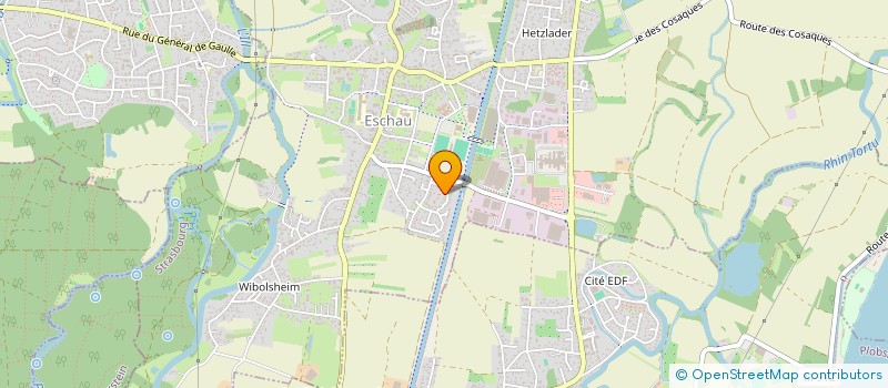 localisation de l'entreprise MONSIEUR CLEMENT DOPPLER  ESCHAU