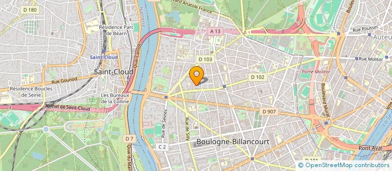localisation de l'entreprise MONSIEUR CLEMENT DORMOY à BOULOGNE-BILLANCOURT