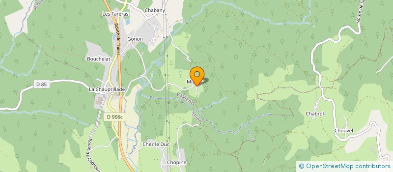 localisation de l'entreprise MONSIEUR CLEMENT DOUARD  PASLIERES