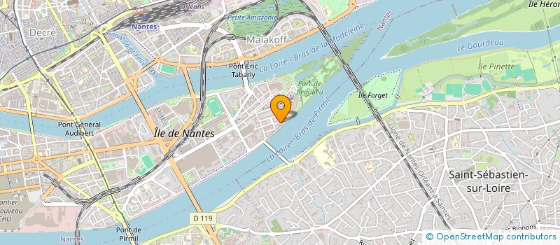 localisation de l'entreprise MONSIEUR CLEMENT DOUET à NANTES