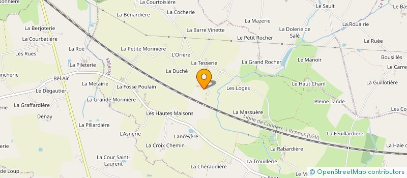 localisation de l'entreprise MONSIEUR CLEMENT DOUIN à BRIELLES