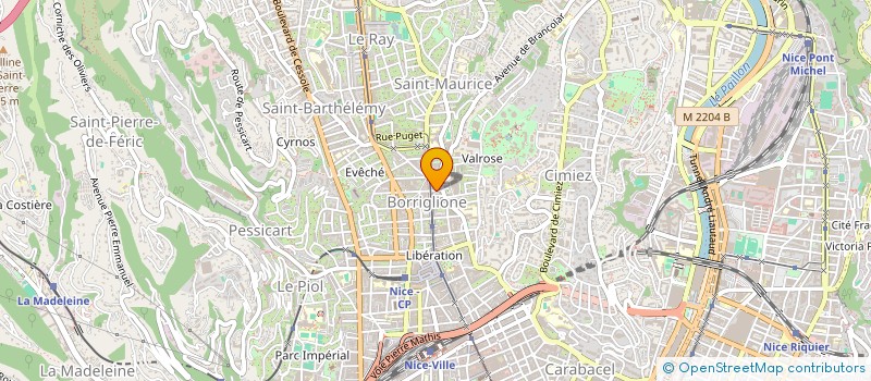 localisation de l'entreprise MONSIEUR CLEMENT DRAUGE à NICE