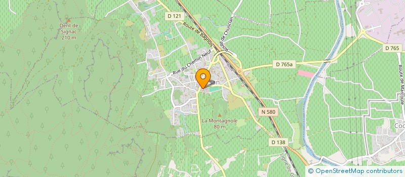 localisation de l'entreprise MONSIEUR CLEMENT DRIUSSI à BAGNOLS-SUR-CEZE