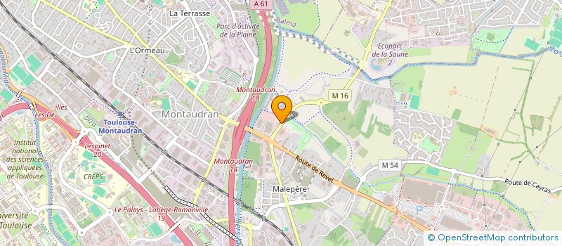 localisation de l'entreprise MONSIEUR CLEMENT DROTHIERE  TOULOUSE