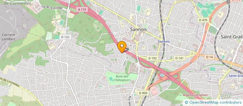 localisation de l'entreprise MONSIEUR CLEMENT DROUOT à SANNOIS
